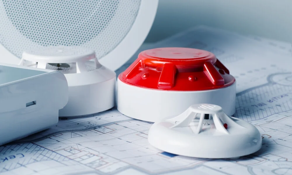 Professional fire alarm system components and detection equipment