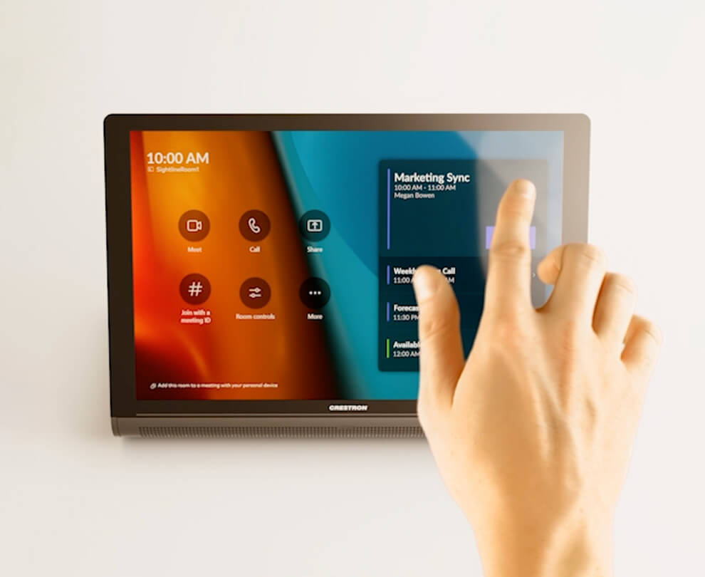 Touch Panel Interface Control System