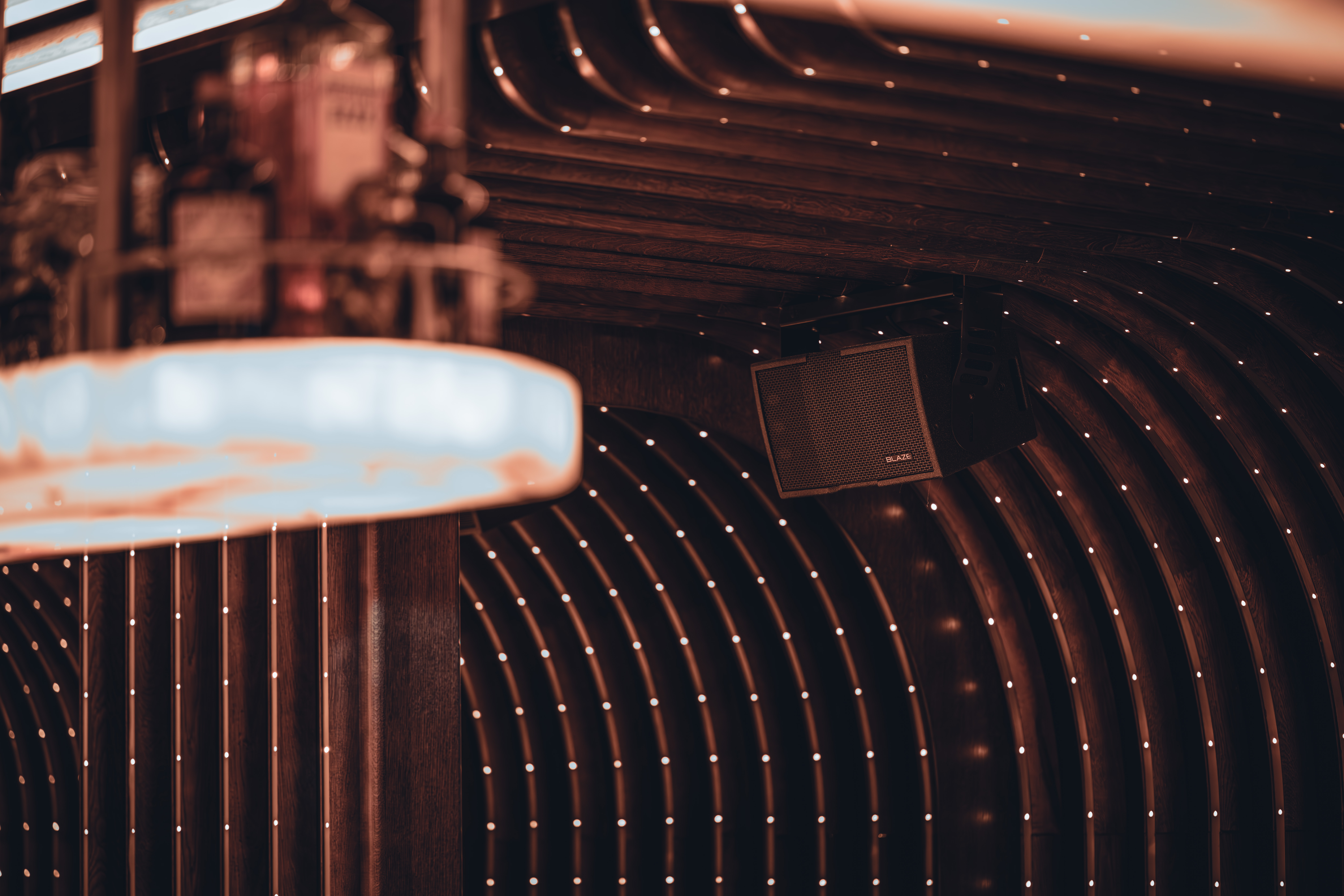 Premium venue with high-quality audio system